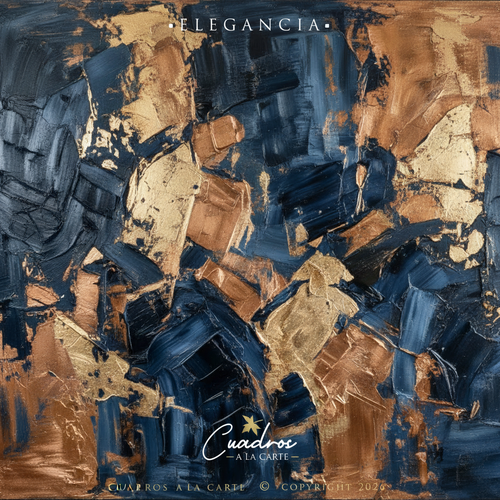 Elegancia - Cuadro recortado con branding